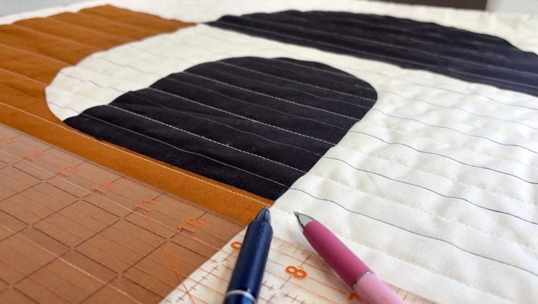 How to Sew Straight Lines on a Domestic Sewing Machine Demee Design