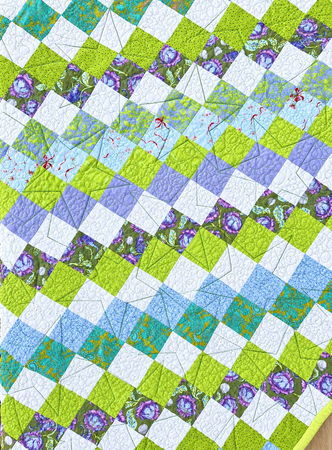New Life Baby Quilt Demee Design
