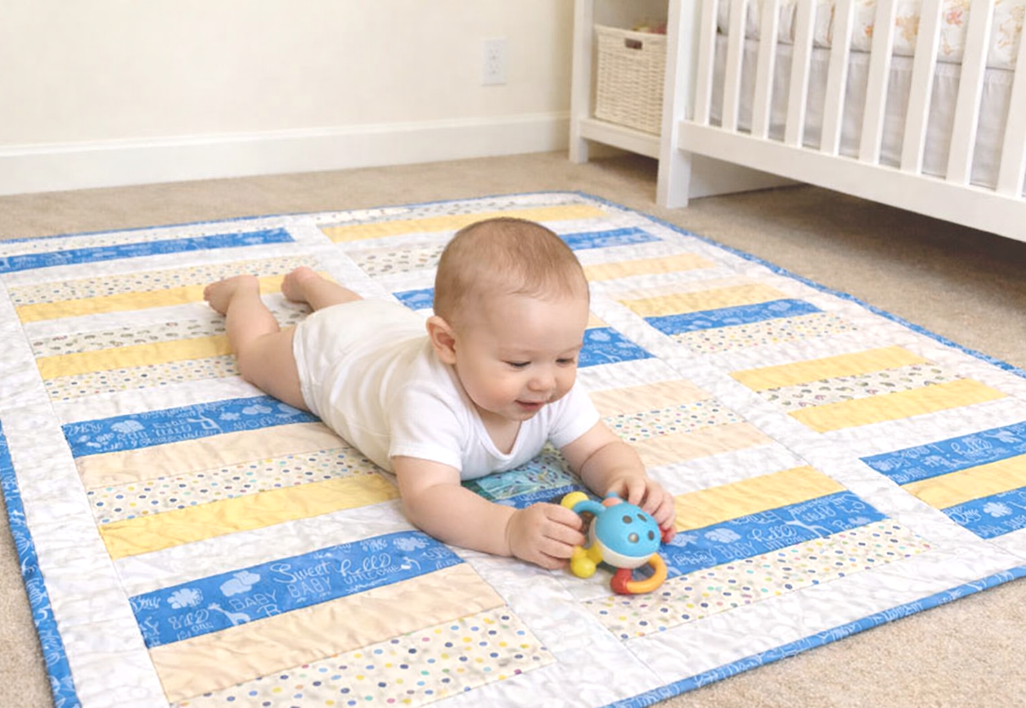Dream Bars Baby Quilt Demee Design