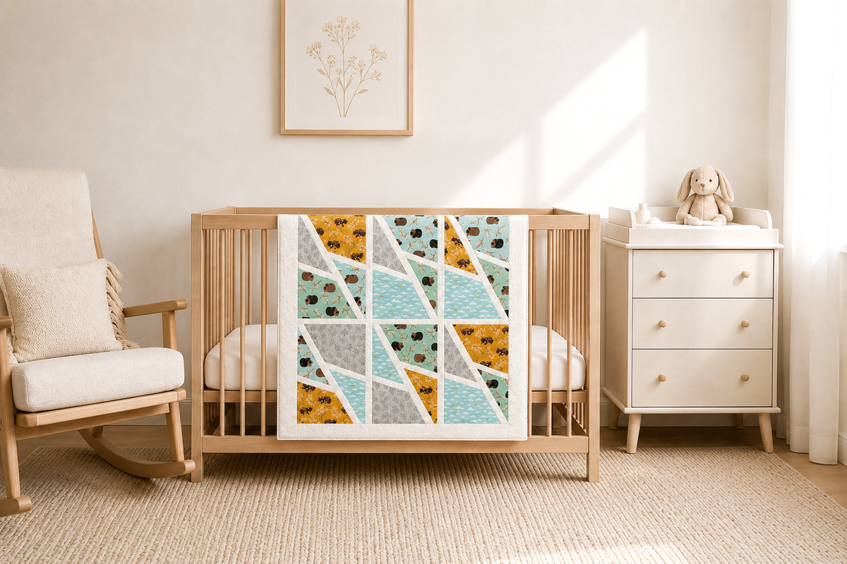 Australian Animal Baby Quilt Demee Design