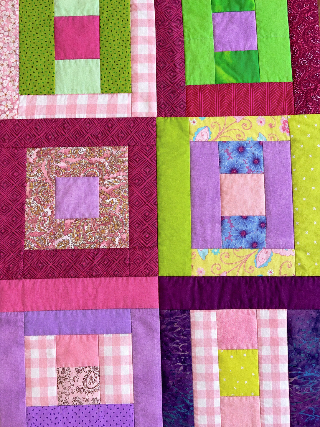 Fireworks Patchwork Quilt Demee Design