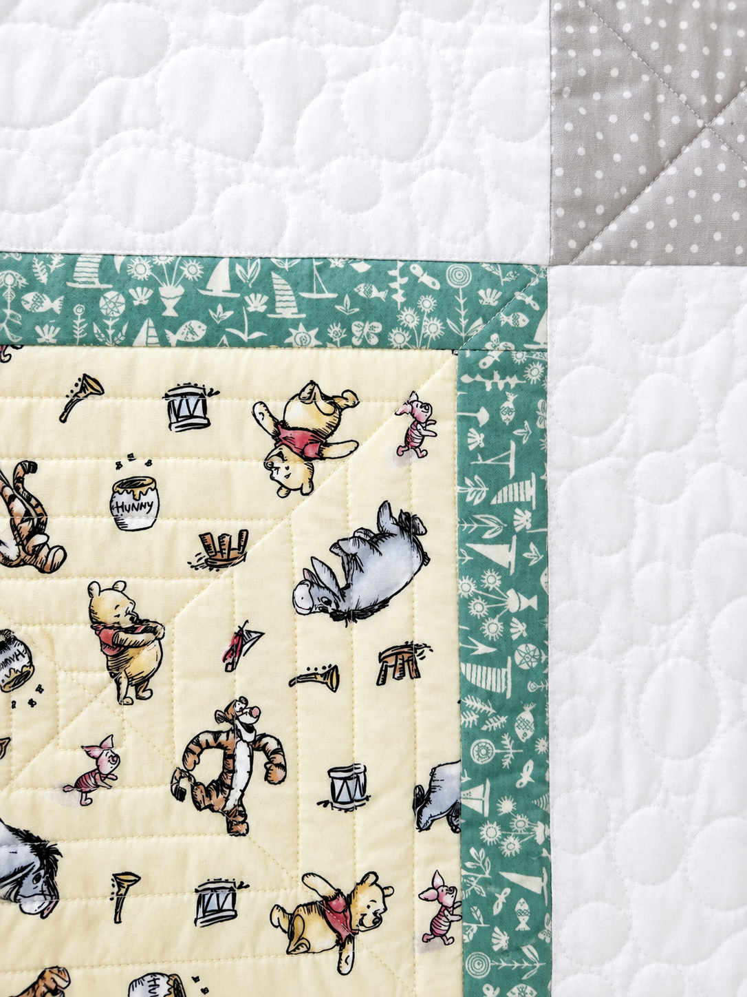 Winnie the Pooh Disney Baby Quilt Demee Design