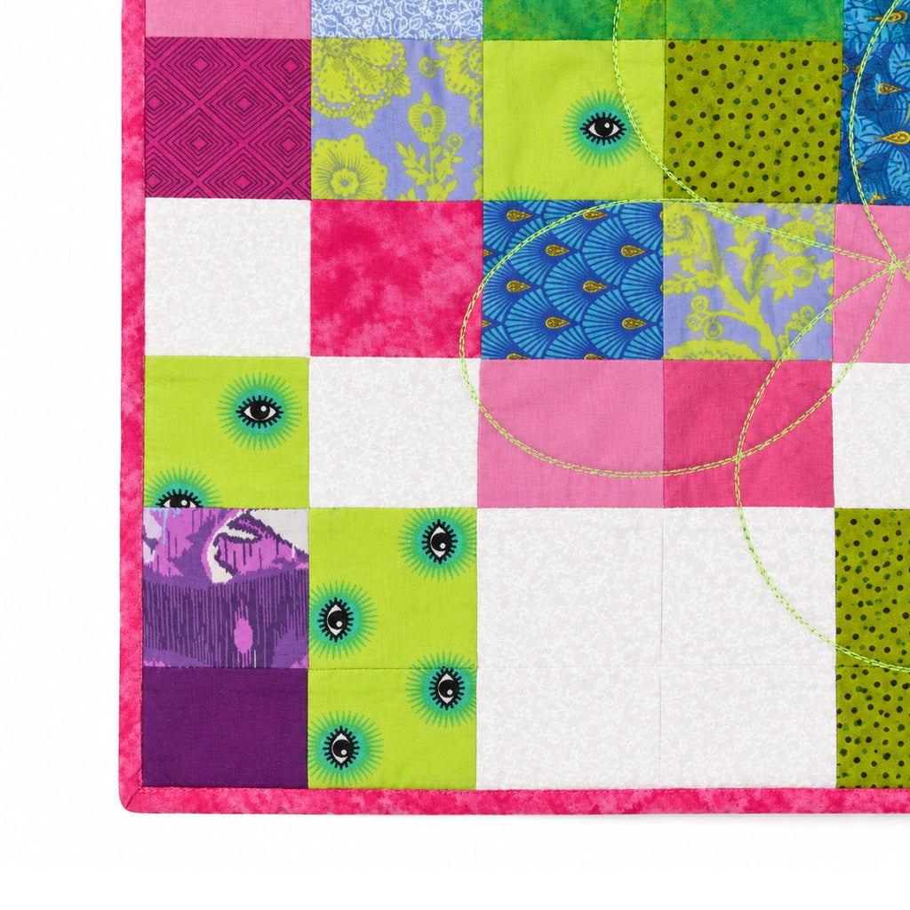 Confetti Floral Patchwork Quilt Demee Design