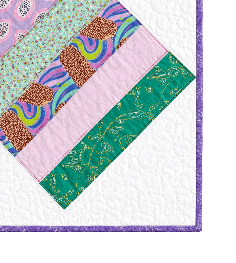 Basket Weave Patchwork Quilt / Throw Demee Design