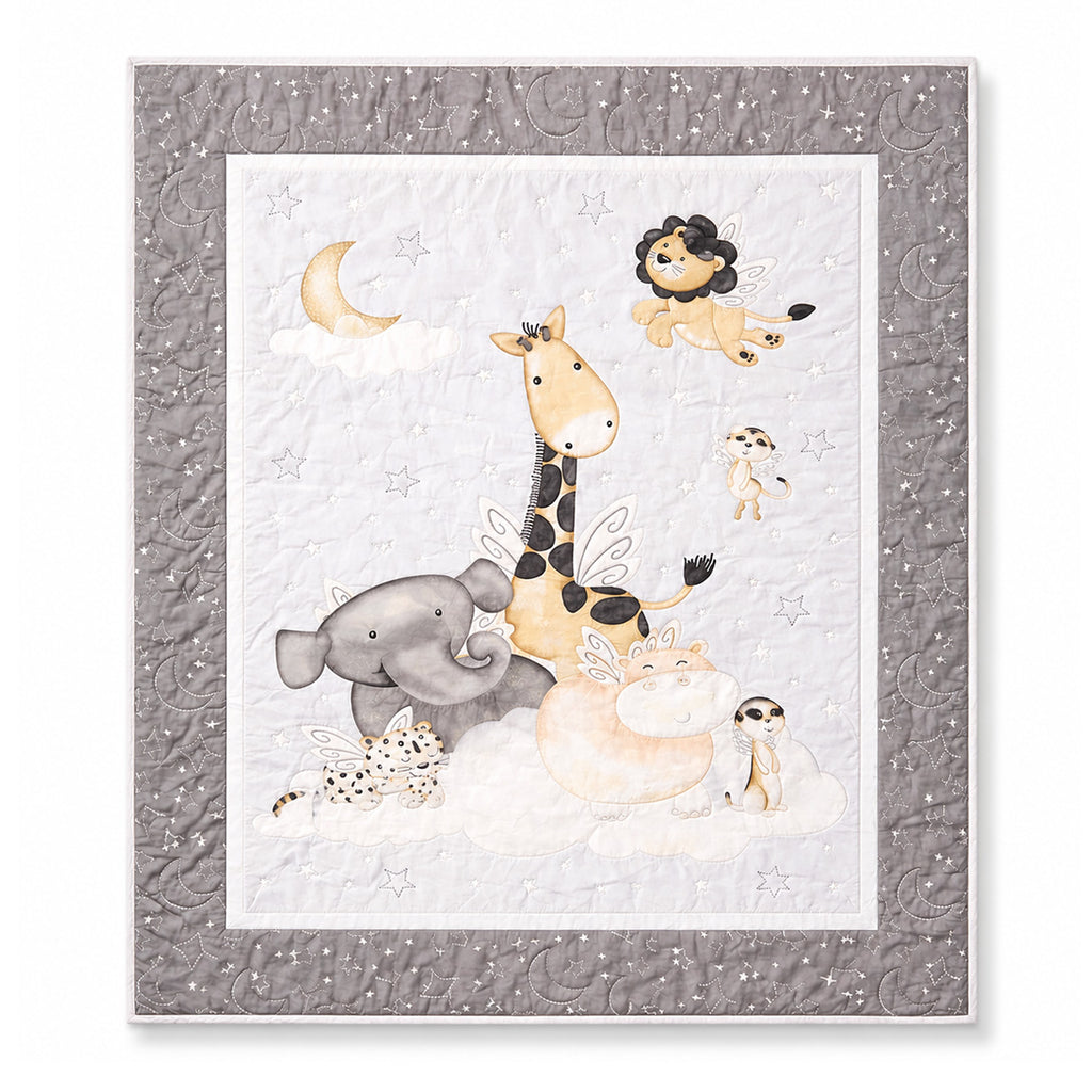 Dreamland Animal Adventure Baby Quilt Demee Design