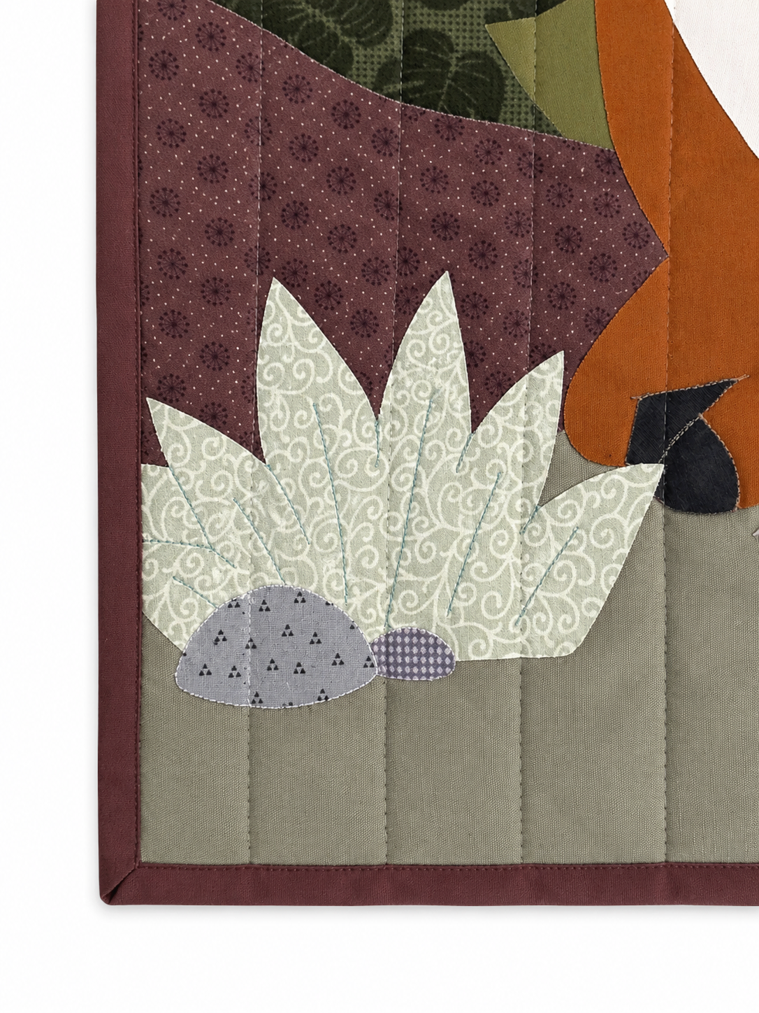 Deer Wall Hanging - Textile Art, Nursery Decor Demee Design