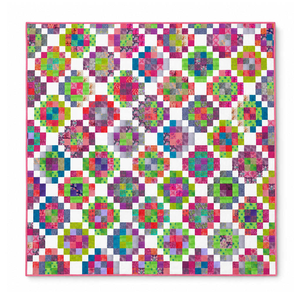 Confetti Floral Patchwork Quilt Demee Design