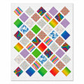 Rainbow Melody Quilt / Throw Demee Design