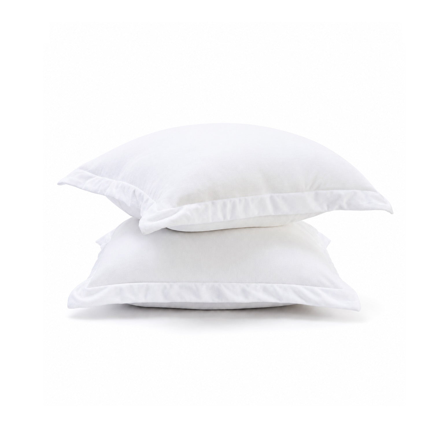 Fur Velvet European Pillowcase Set - Ivory Ivory & Deene