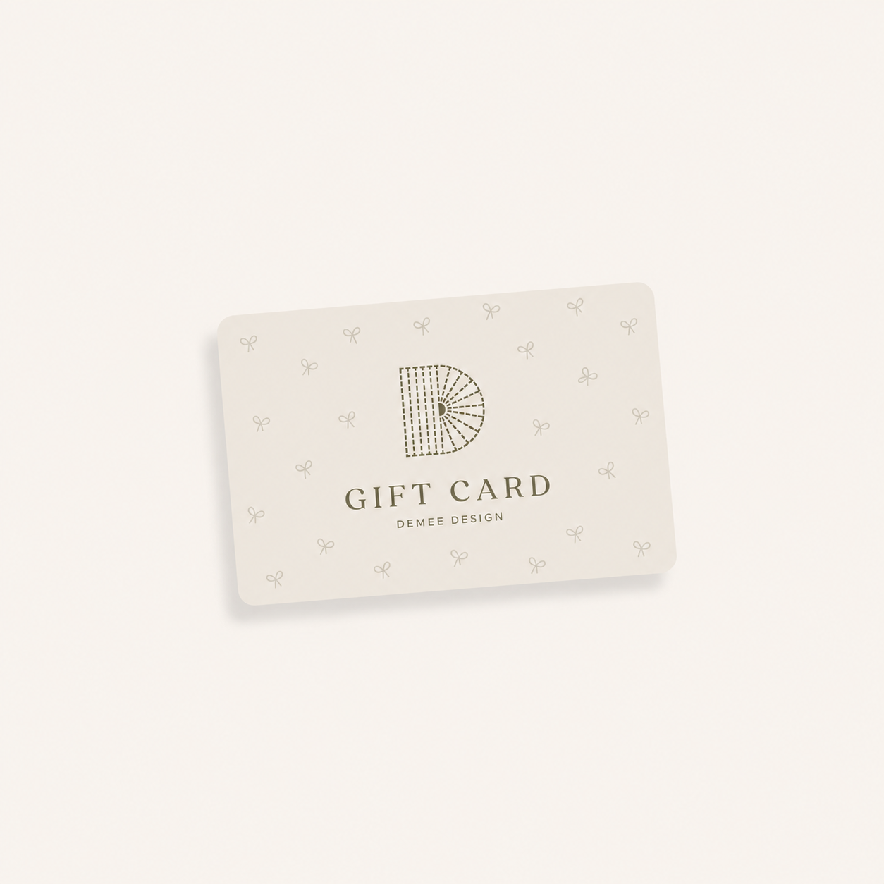 Demee Design Gift Card Demee Design
