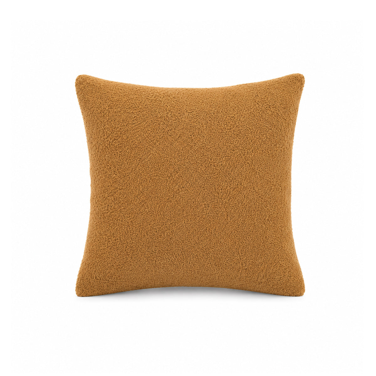 The Golden Hour Boucle Cushion - Mustard Ivory & Deene