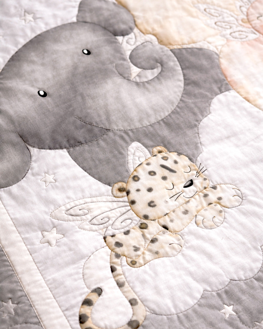 Dreamland Animal Adventure Baby Quilt Demee Design