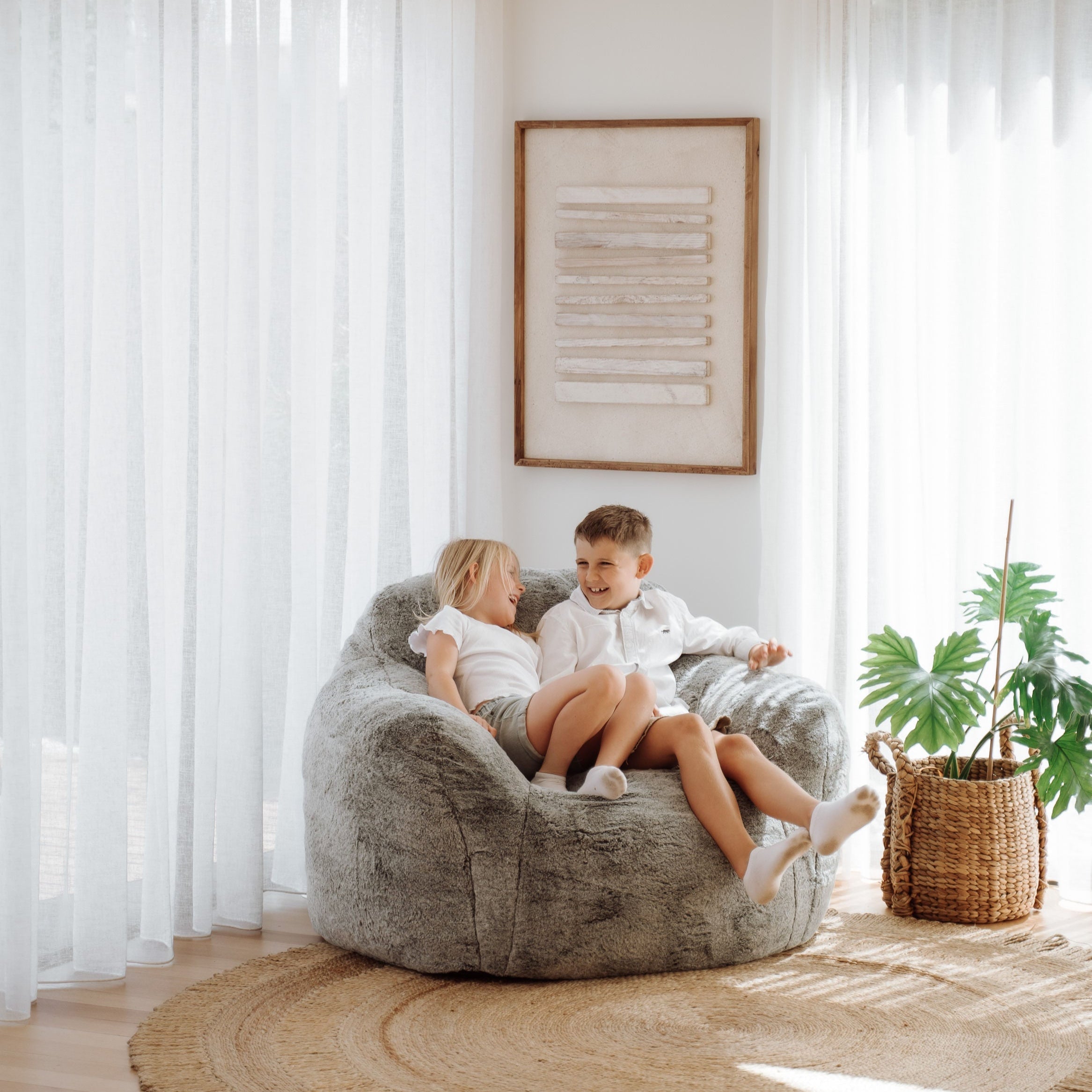 DreamPod® Chair - Alpine Grey Ivory & Deene