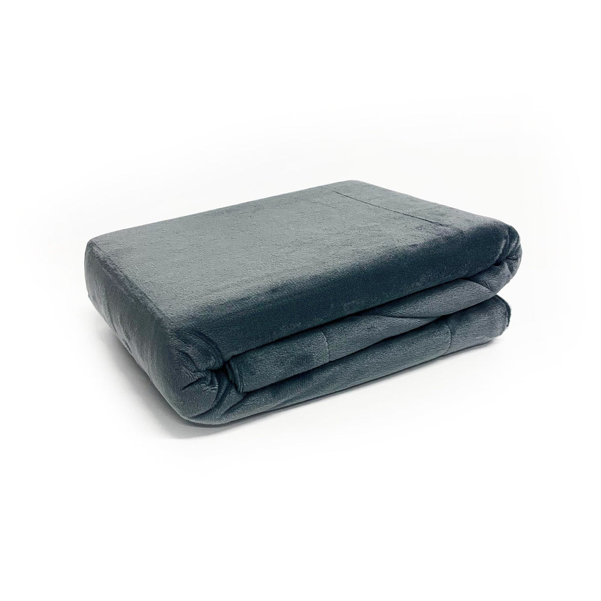 Fur Velvet European Pillowcase Set - Charcoal Ivory & Deene