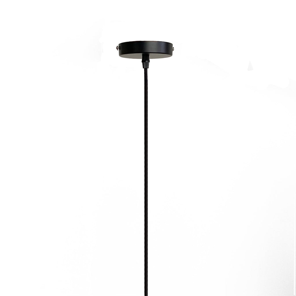Riley Pendant Light - Matt Black Ivory & Deene
