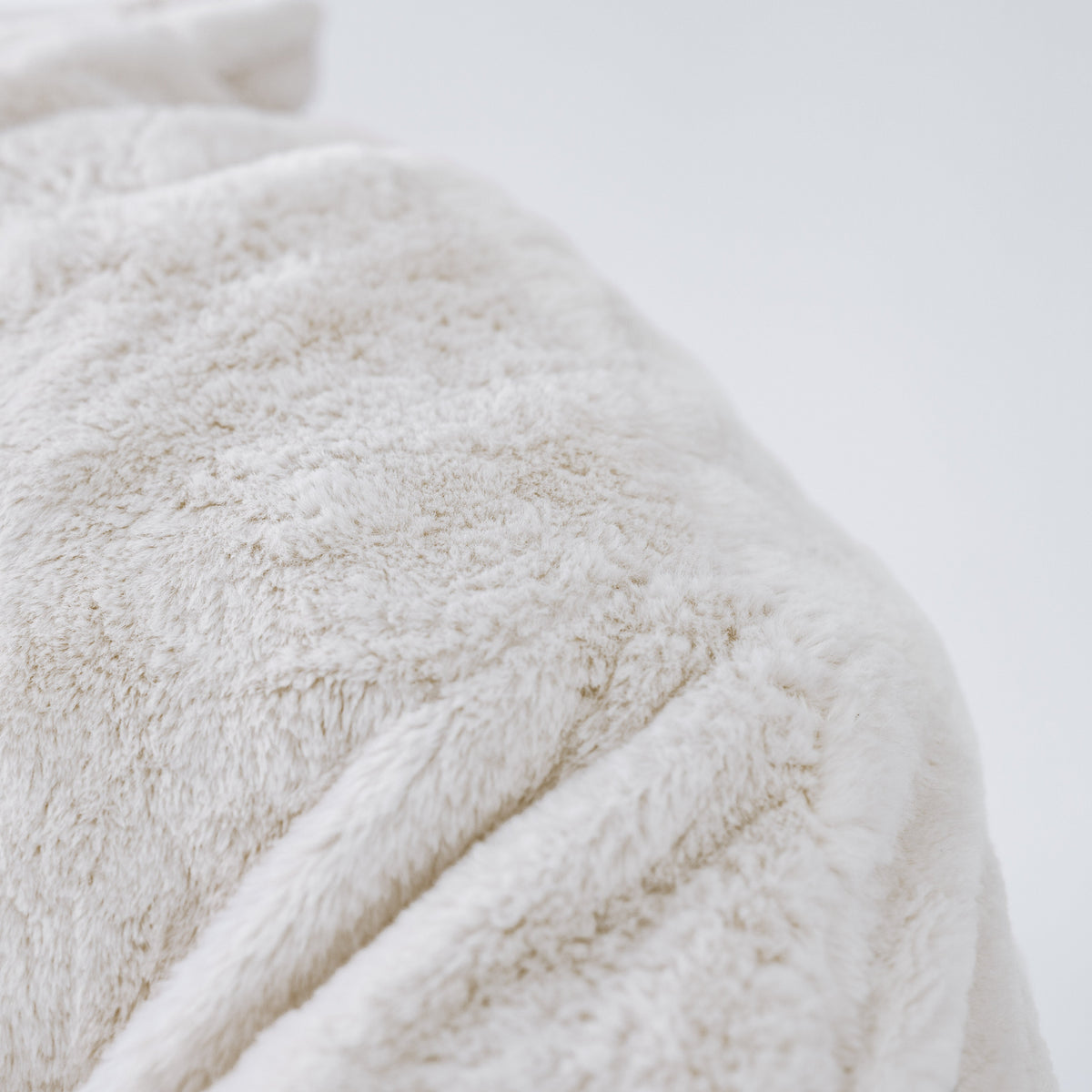 DreamPod® Mini Beanbag Chair - White Ivory & Deene