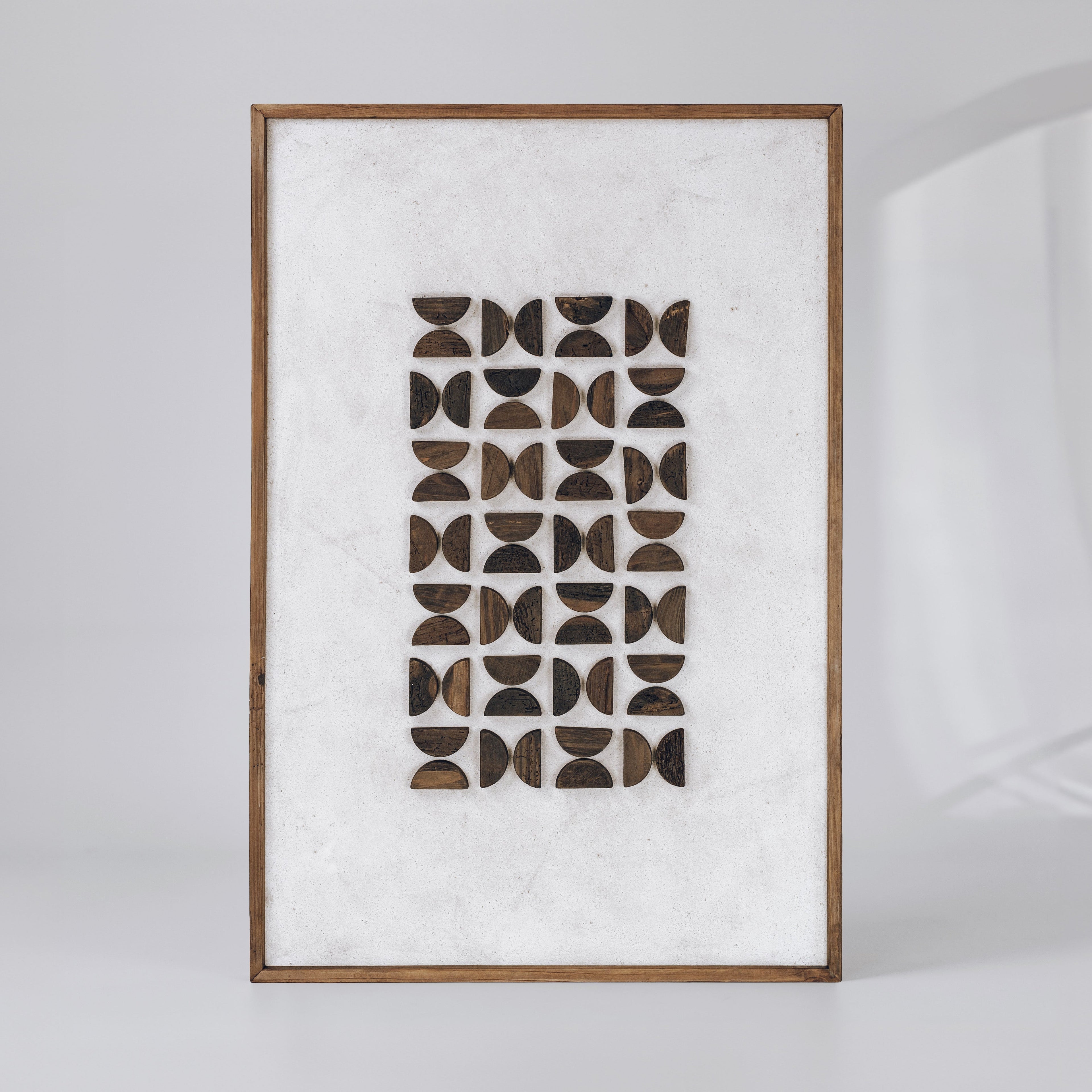 Woodland Muse Dark - Ready To Hang Wall Art - 82x122cm Ivory & Deene