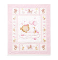 Pink Teddy Bear Baby Quilt Demee Design