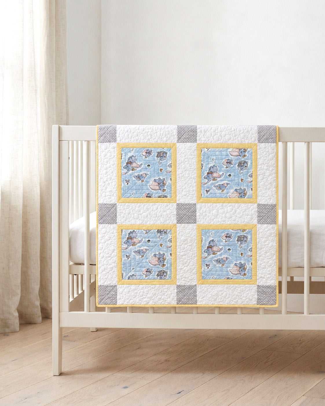 Dreamy Dumbo Baby Quilt Demee Design