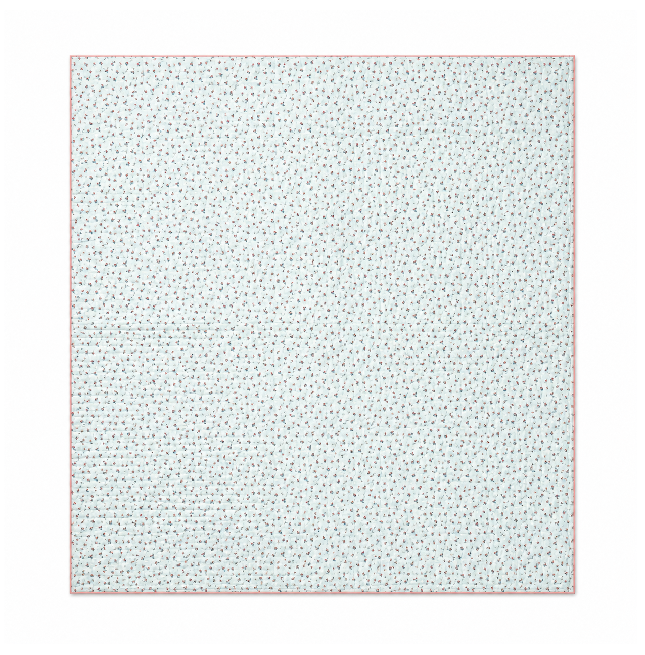 Pink & Turquoise Heart Baby Quilt Demee Design
