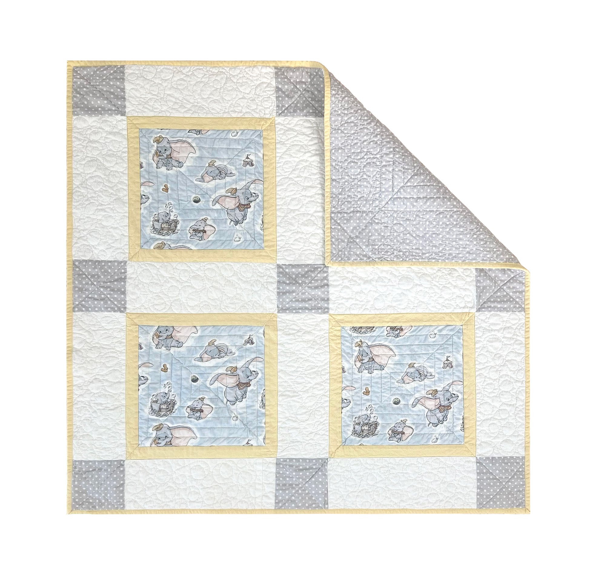 Dreamy Dumbo Baby Quilt Demee Design