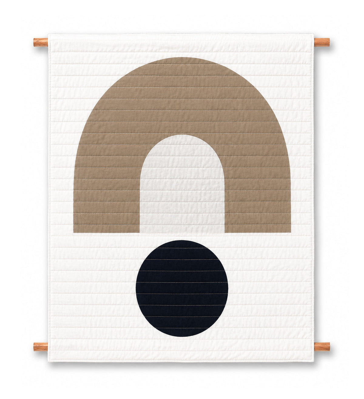 Rise - Handmade Quilted Wall Hanging Demee Design