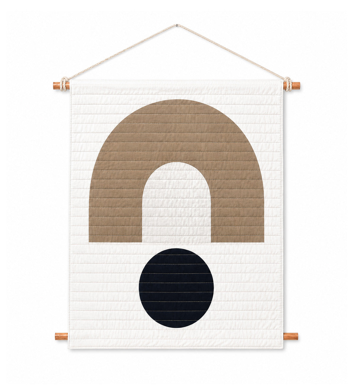 Rise - Handmade Quilted Wall Hanging Demee Design