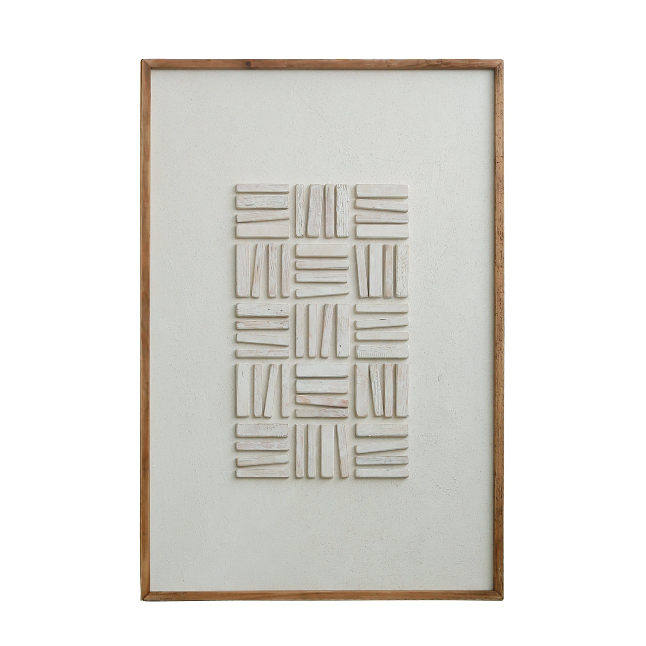Silent Echos - Ready To Hang Wall Art - 82x122cm Ivory & Deene