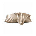 Silky Bamboo Standard Pillowcase Set - Latte Ivory & Deene
