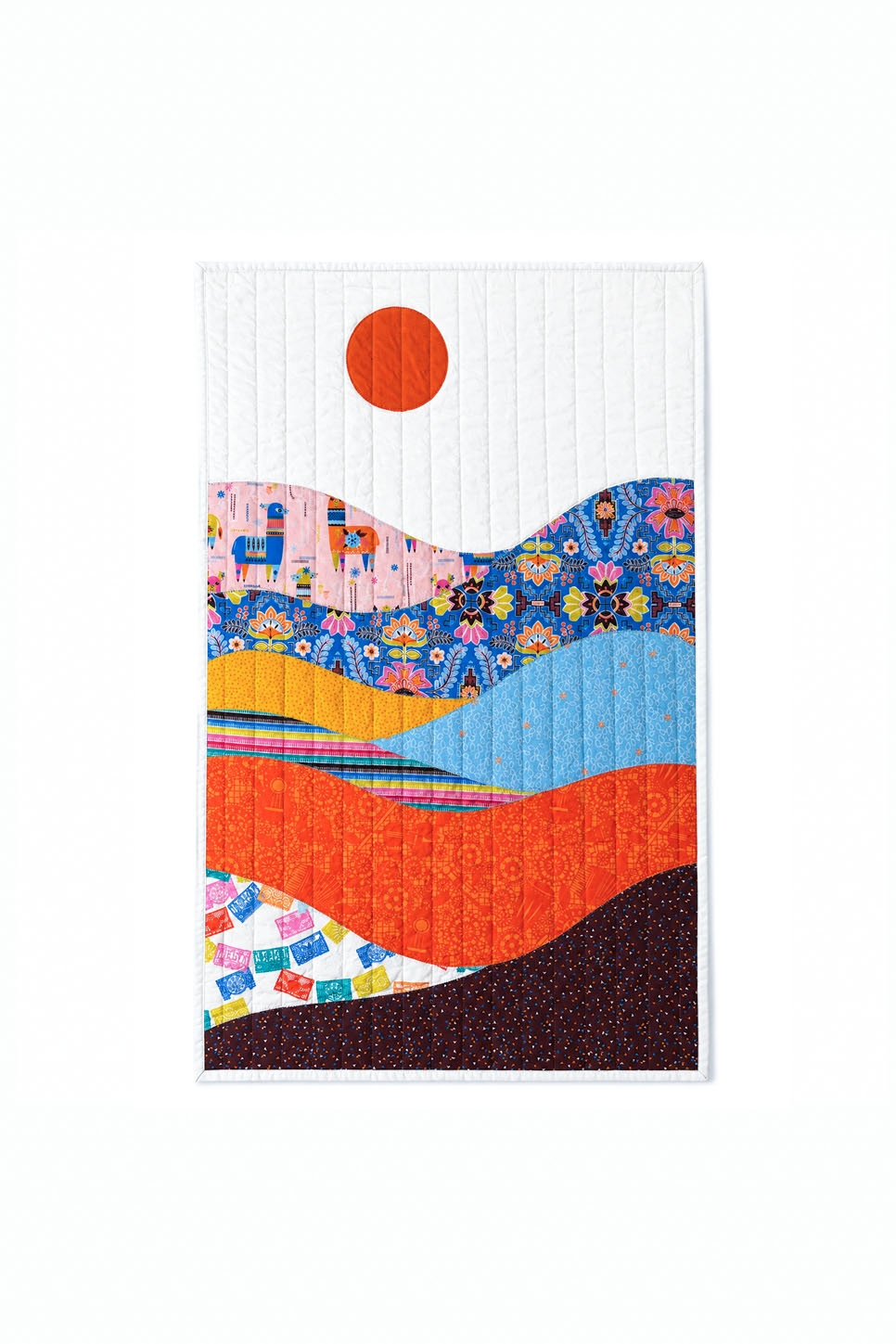 Sunset Quilted Wall Hanging - Nursery & Kids Room Decor Demee Design