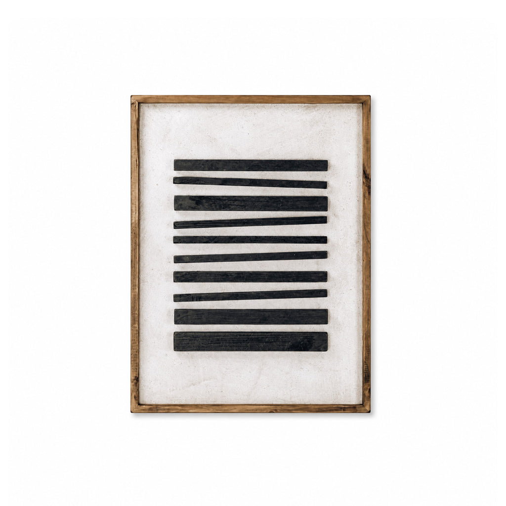 The Linea Wall Art Ivory & Deene