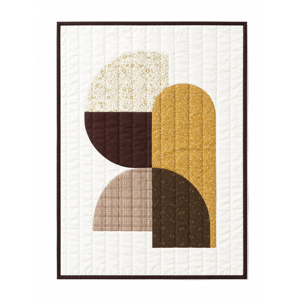 Golden Horizon - Geometric Wall Hanging Art Demee Design
