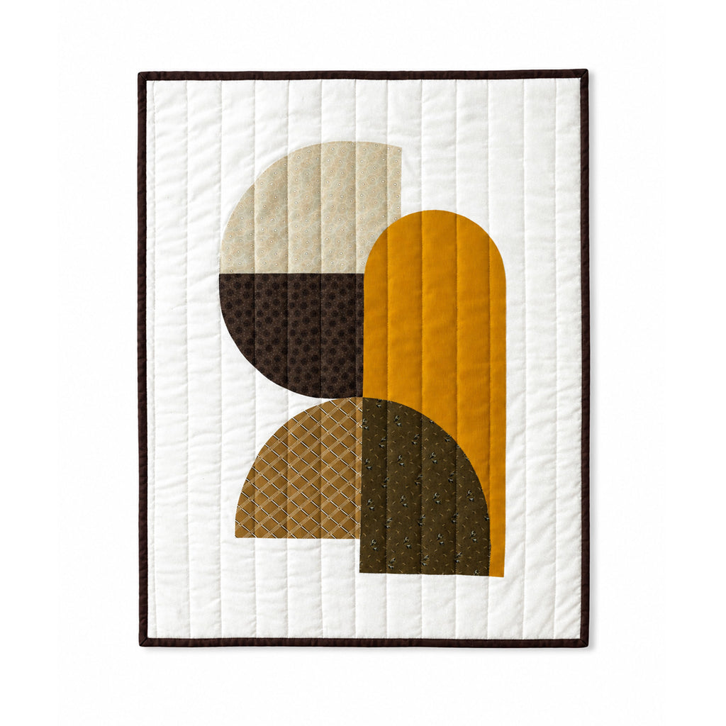 Golden Horizon - Sienna - Quilted Wall Hanging Demee Design