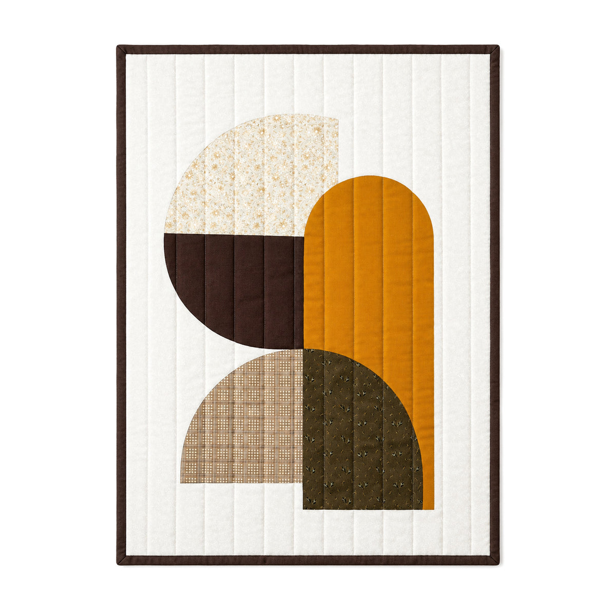 Golden Horizon - Golden - Quilted Wall Hanging Demee Design