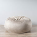 Pierre Fur Bean Bag - Champagne Latte Ivory & Deene