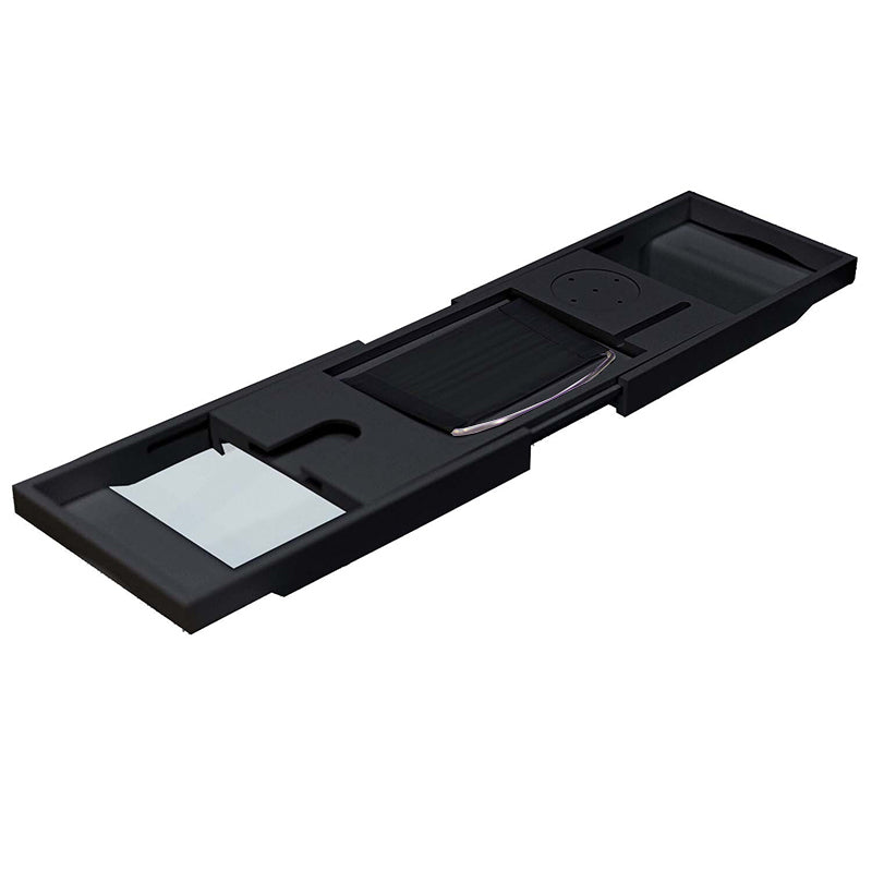 Serenity Bamboo Bath Caddy - Black Ivory & Deene