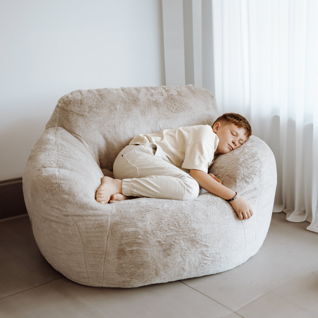 DreamPod® Chair - Champagne Ivory & Deene