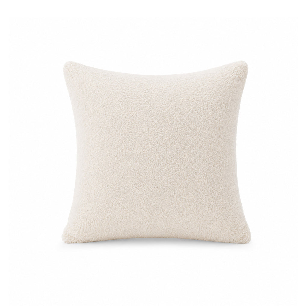 The Cloud Boucle Cushion - French White Ivory & Deene
